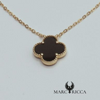 Collier en vermeil avec trèfle