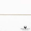 Chaine en argent 925 maille gourmette