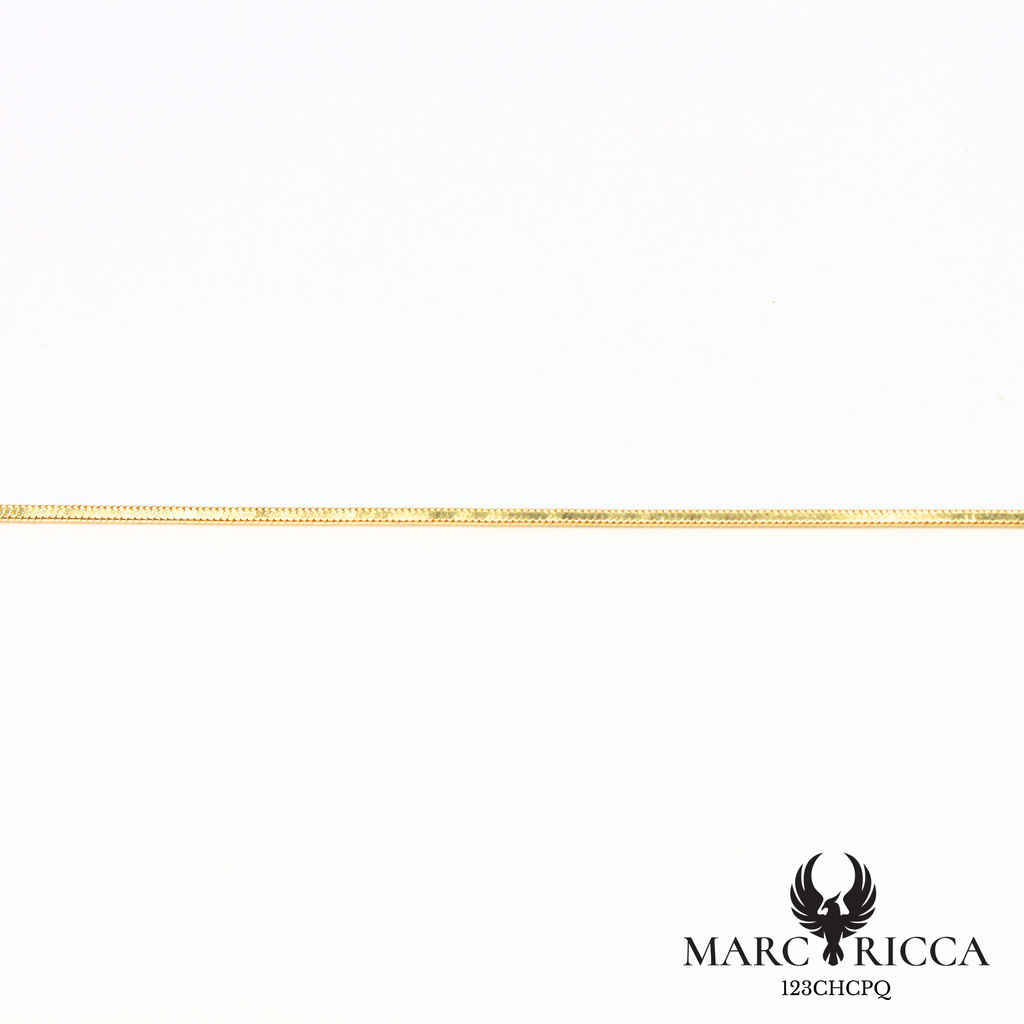 Chaine maille serpent en argent 925 ou vermeil