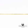 Chaine maille serpent en argent 925 ou vermeil