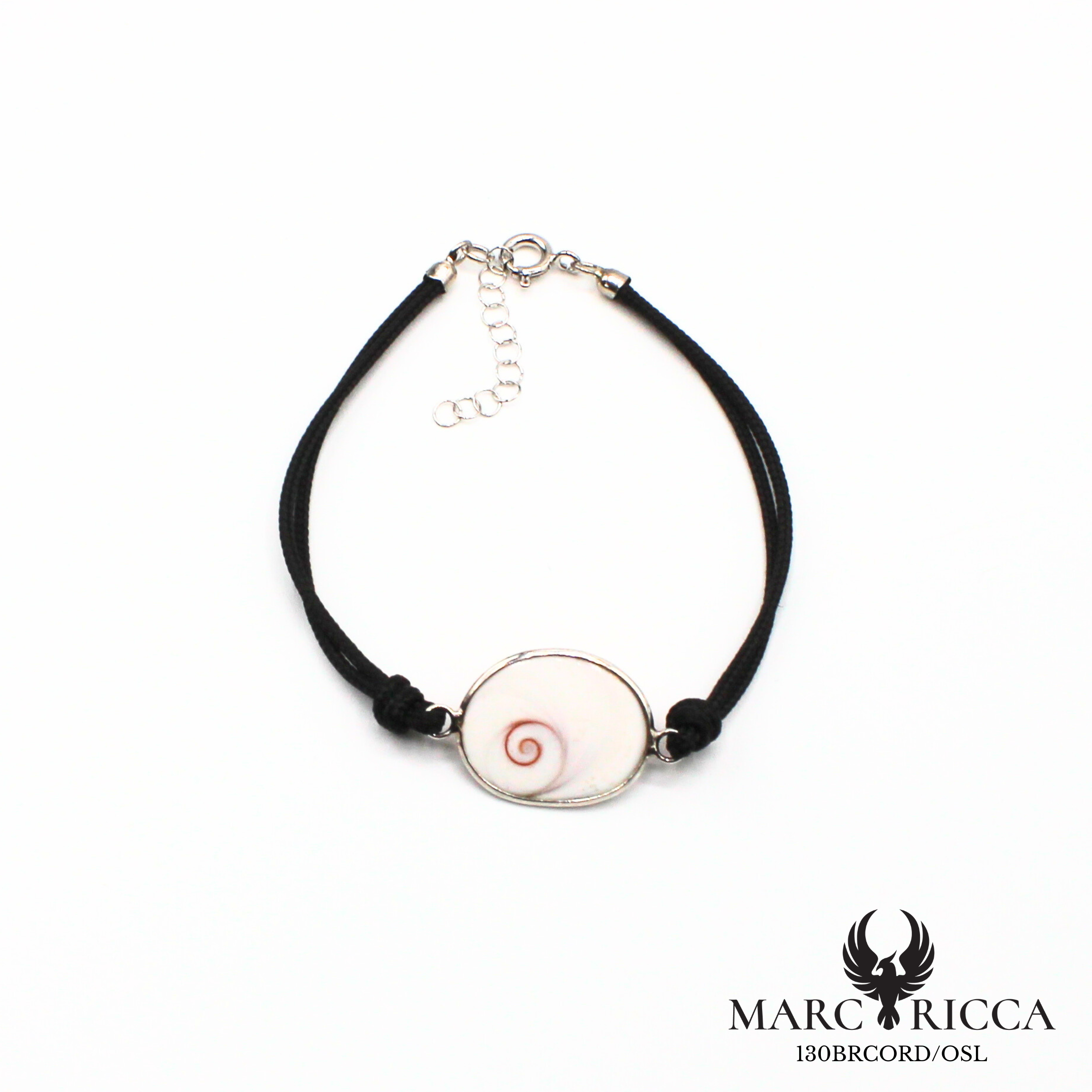 Bracelet Argent Cordon œil de St-Lucie