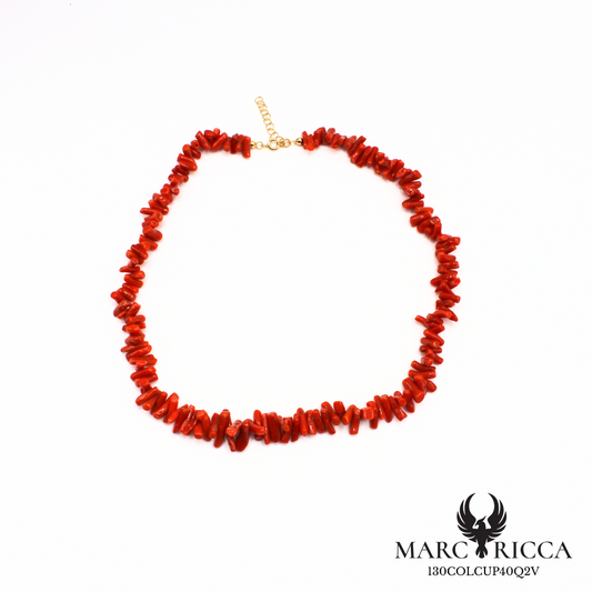 Collier en corail cupolino