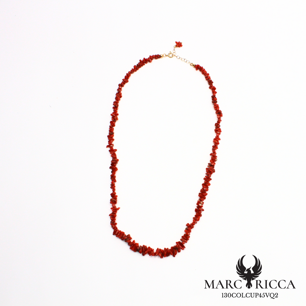 Collier en corail cupolino