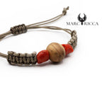 Bracelet Cordon Olivier & Corail
