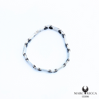 Bracelet Acier et caoutchouc