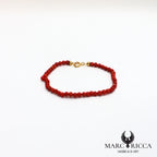 Bracelet perles corail 3 mm