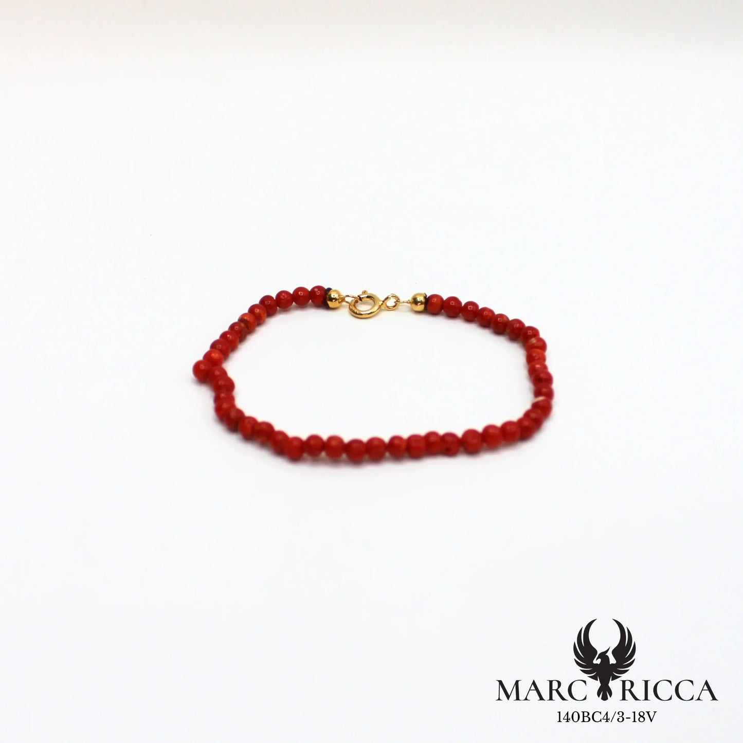 Bracelet perles corail 3 mm