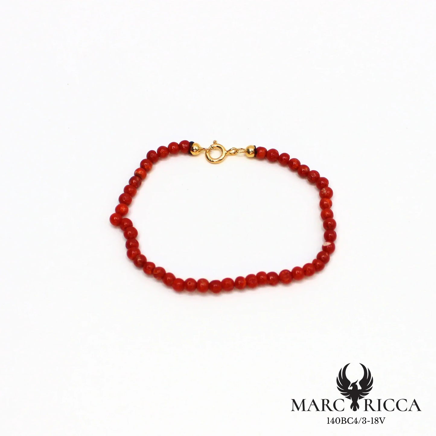 Bracelet perles corail 3 mm