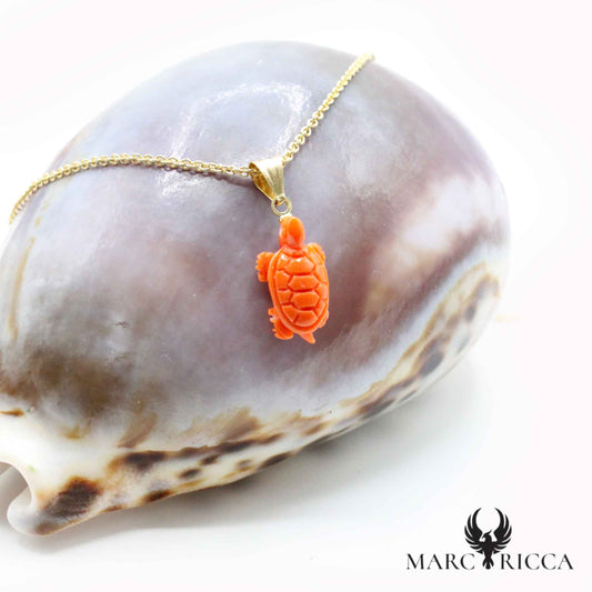 Pendentif Or Tortue