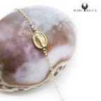 Bracelet Or Chainette & Madone