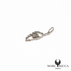 Pendentif Argent Corse & Tête de Maure