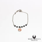 Bracelet œil de Sainte Lucie et cristal