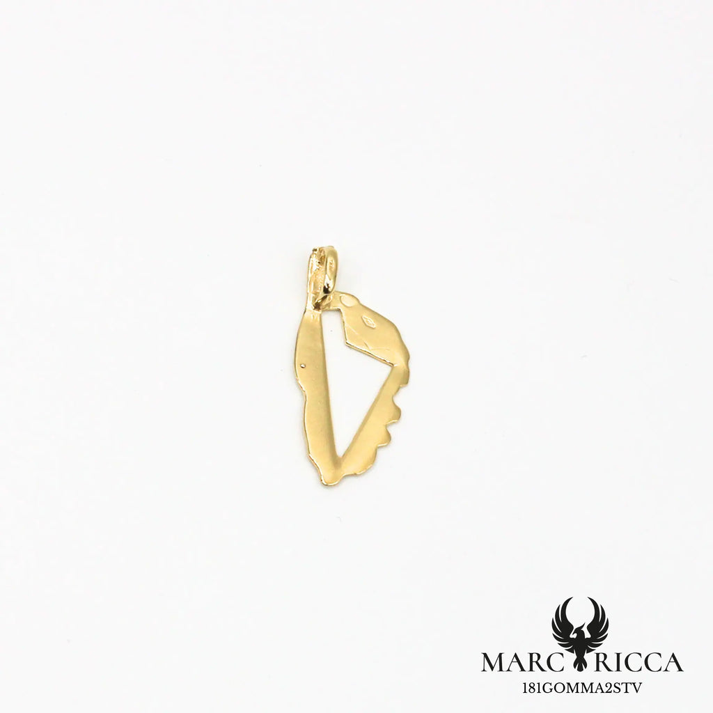Pendentif corse en vermeil