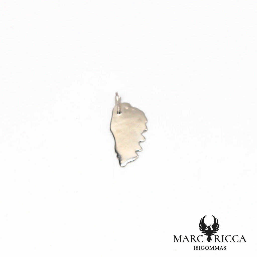 Pendentif corse relief en vermeil