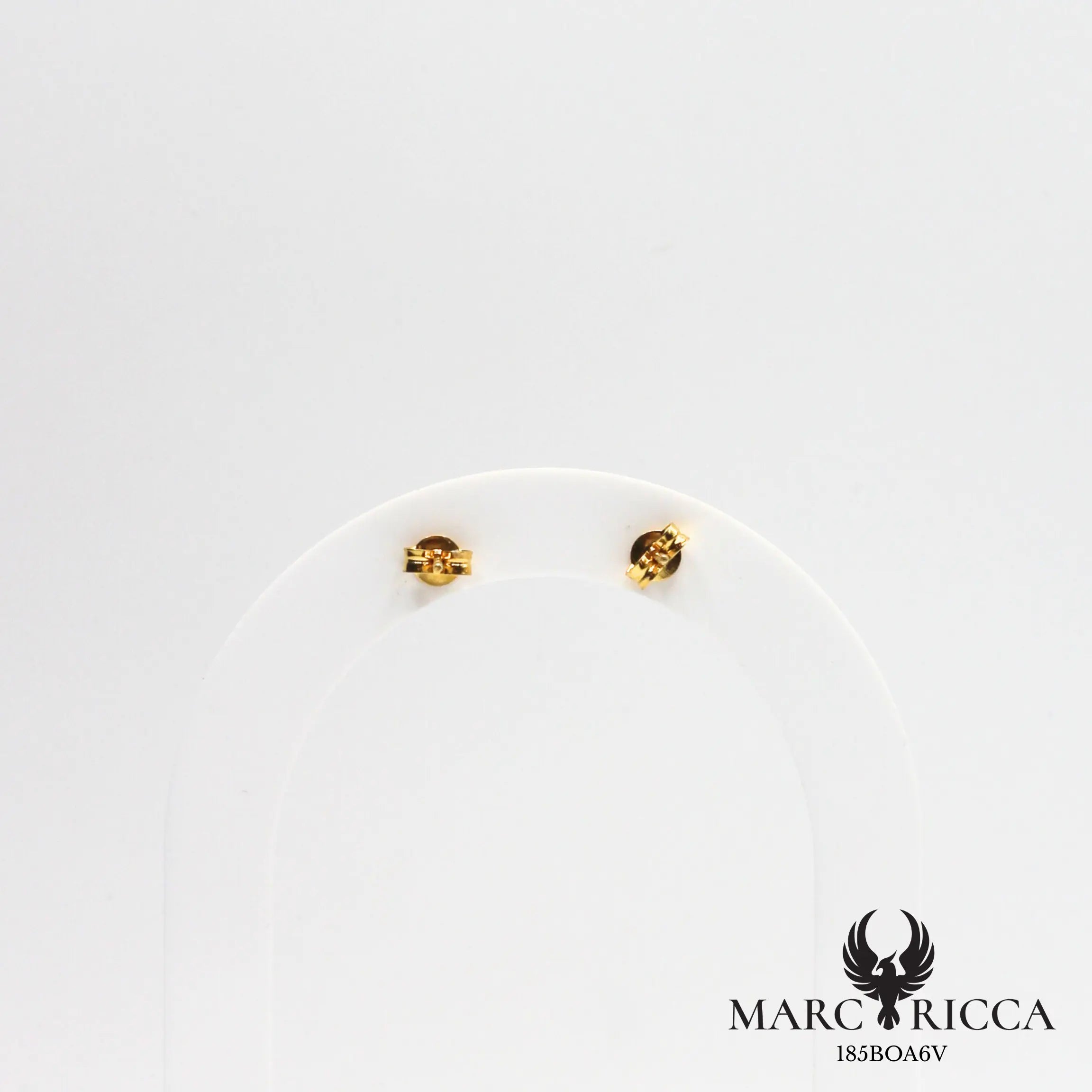 Boucles d'oreilles clous perles de corail