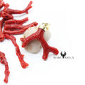 Pendentif Argent Branche de corail