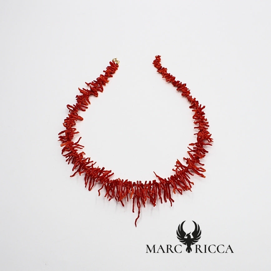 Collier franges de Corail -