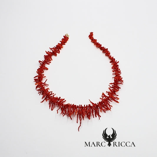 Collier franges de Corail -