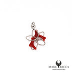 Pendentif Argent Corail étoile Vermeil