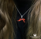 Pendentif Argent Fagot de corail