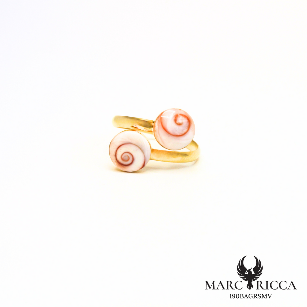 Bague Œil de Sainte Lucie en vermeil