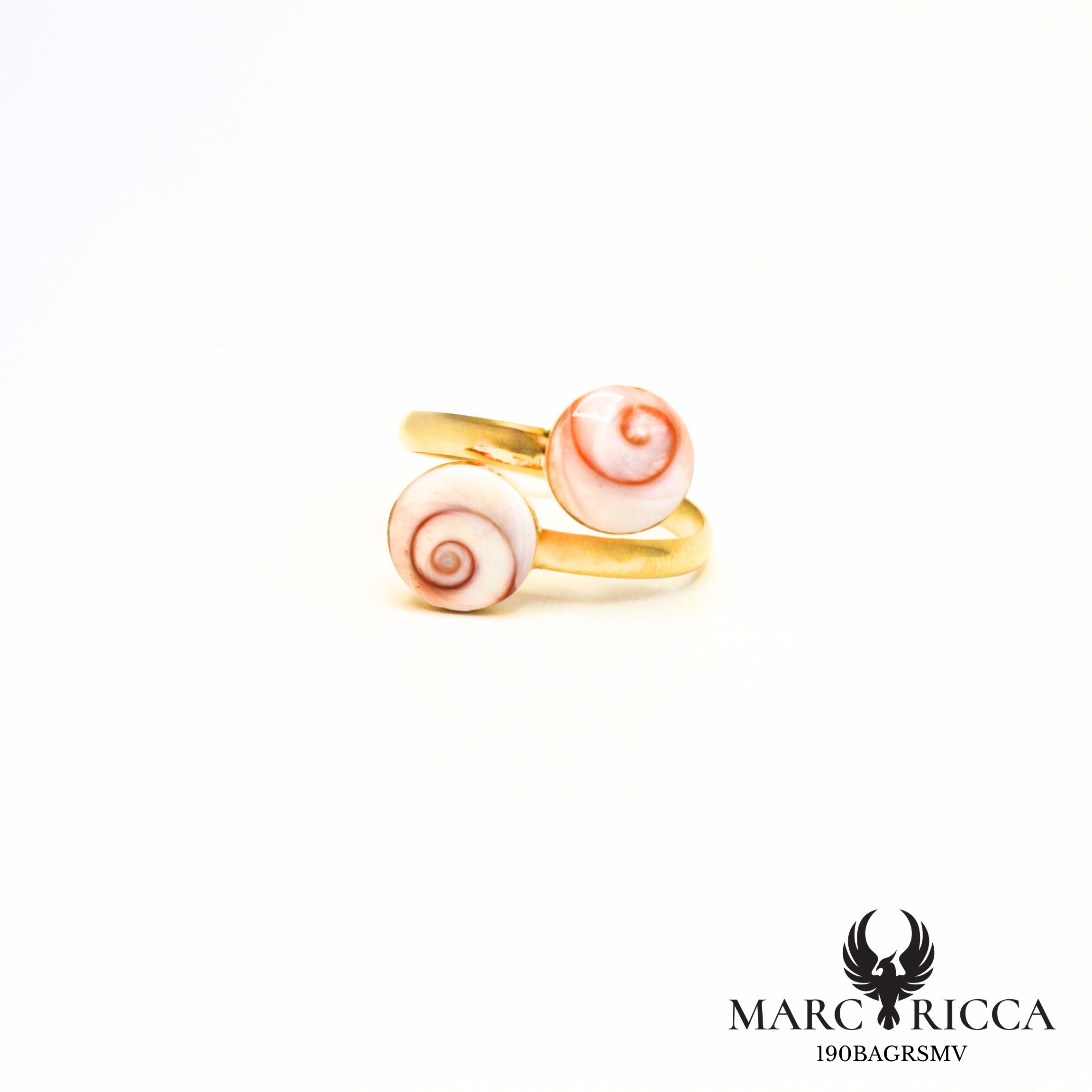 Bague Œil de Sainte Lucie en vermeil