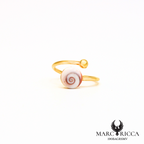 Bague Argent ou vermeil avec Œil Sainte Lucie