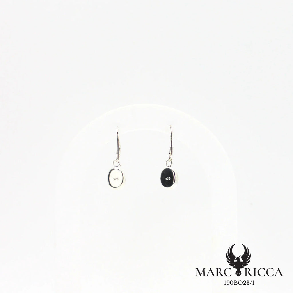Boucles d'oreilles œil de Sainte Lucie ovales