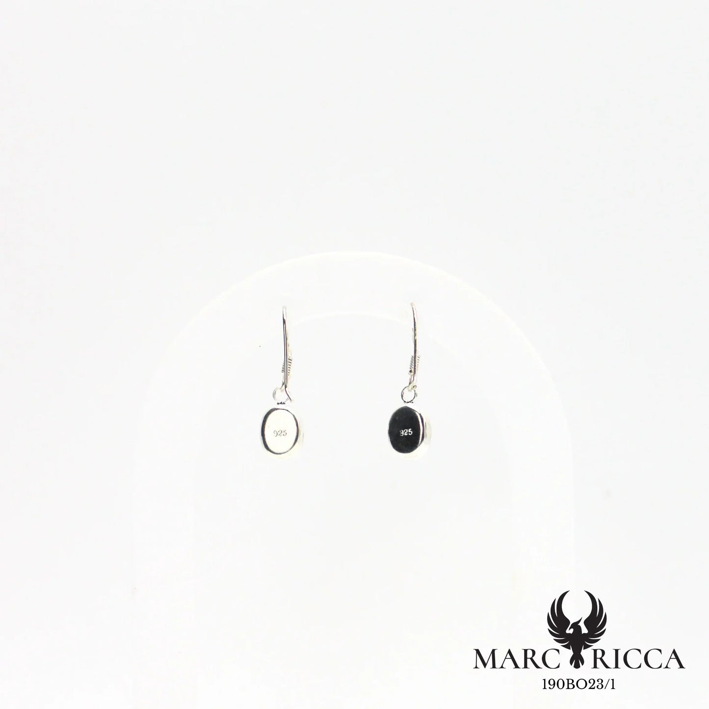 Boucles d'oreilles œil de Sainte Lucie ovales