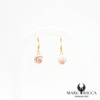 Boucles d'oreilles œil de Sainte Lucie ovales