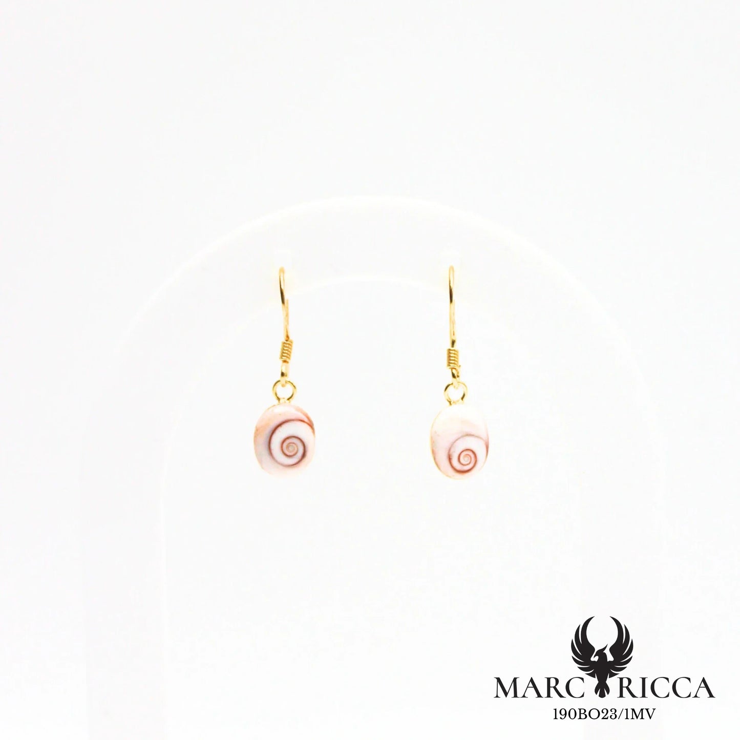 Boucles d'oreilles œil de Sainte Lucie ovales
