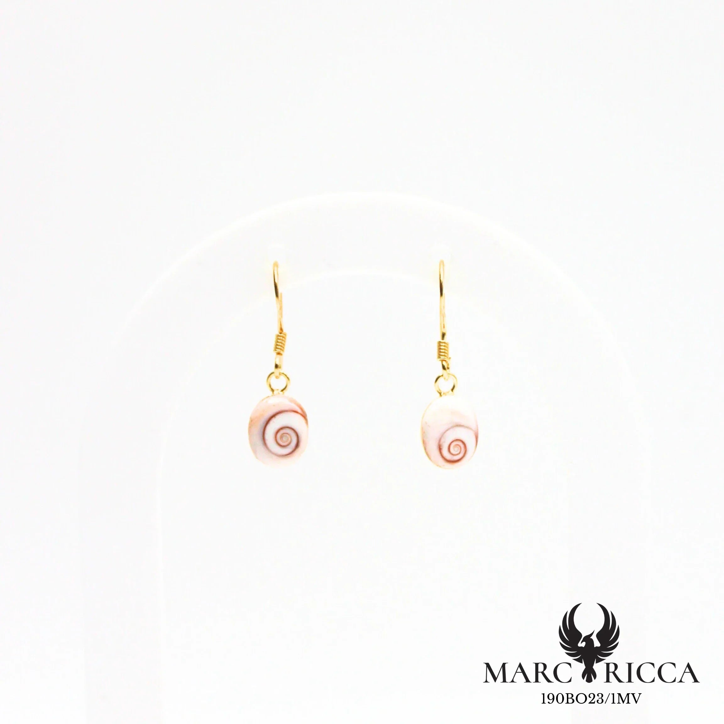 Boucles d'oreilles œil de Sainte Lucie ovales