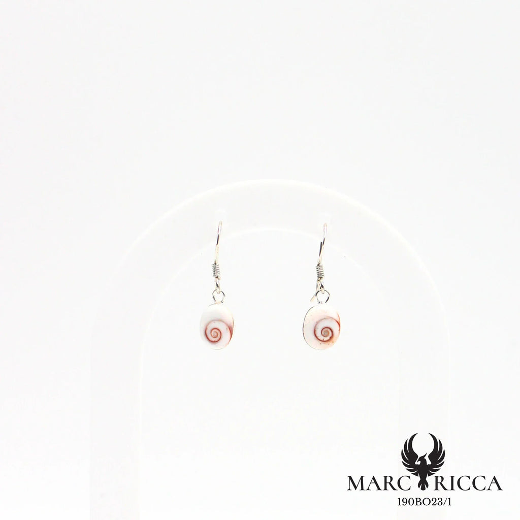 Boucles d'oreilles œil de Sainte Lucie ovales