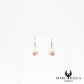 Boucles d'oreilles œil de Sainte Lucie ovales