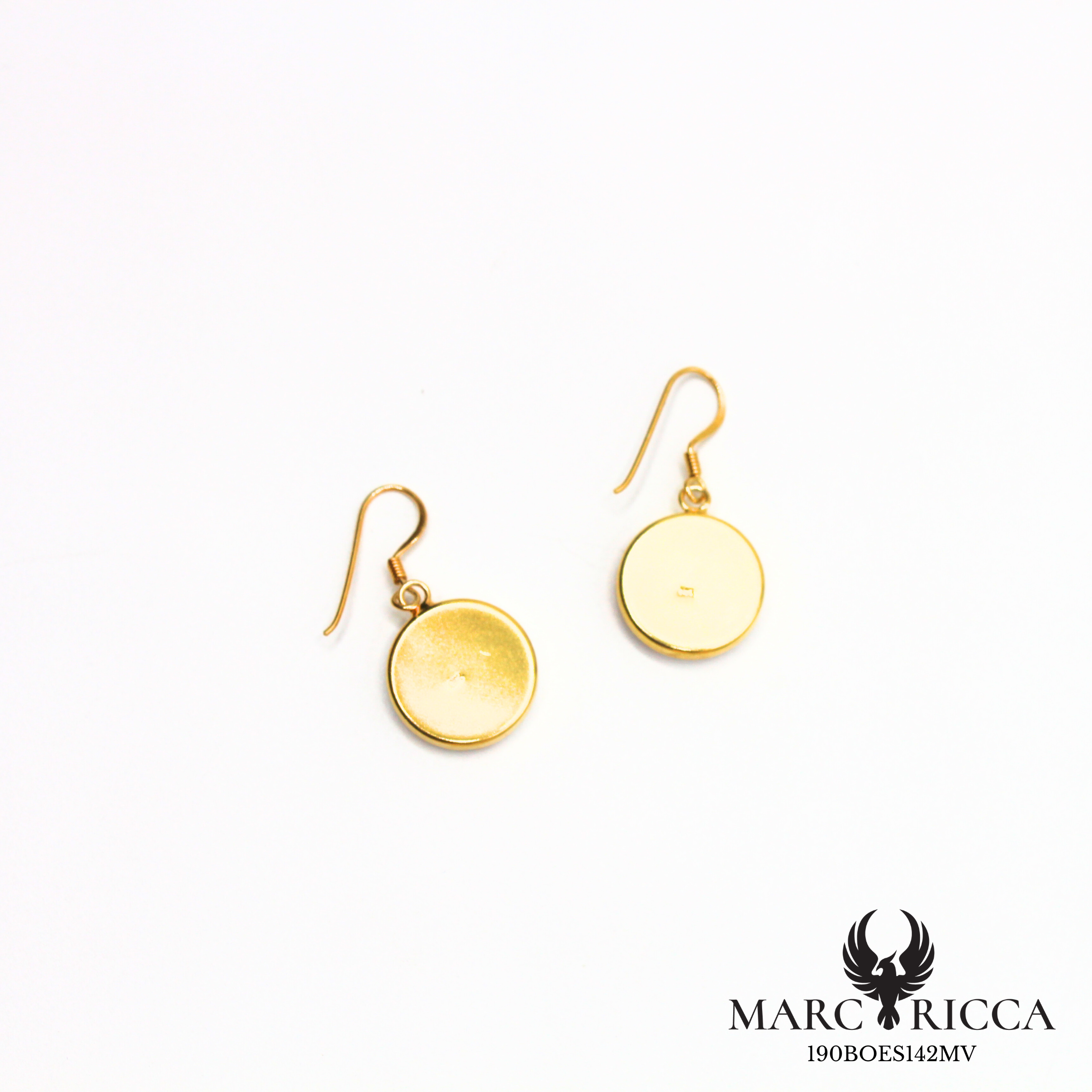 Boucles d'oreilles pendantes œil de Sainte Lucie