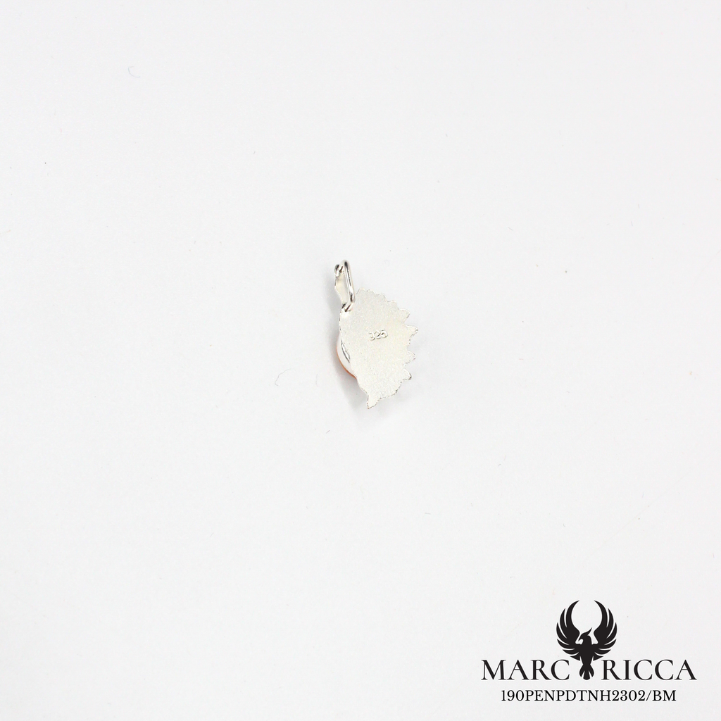 Pendentif corse avec œil de Sainte Lucie en argent ou vermeil
