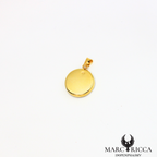 Pendentif oeil de Sainte Lucie et zirconium en argent ou vermeil