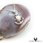 Pendentif Argent Œil de Sainte - Lucie Ancre