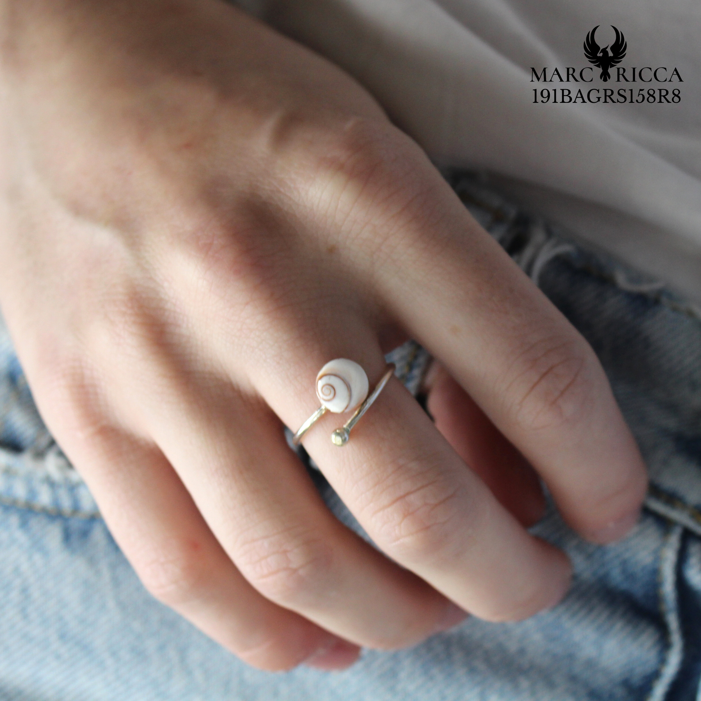 Bague Argent ou vermeil avec Œil Sainte Lucie