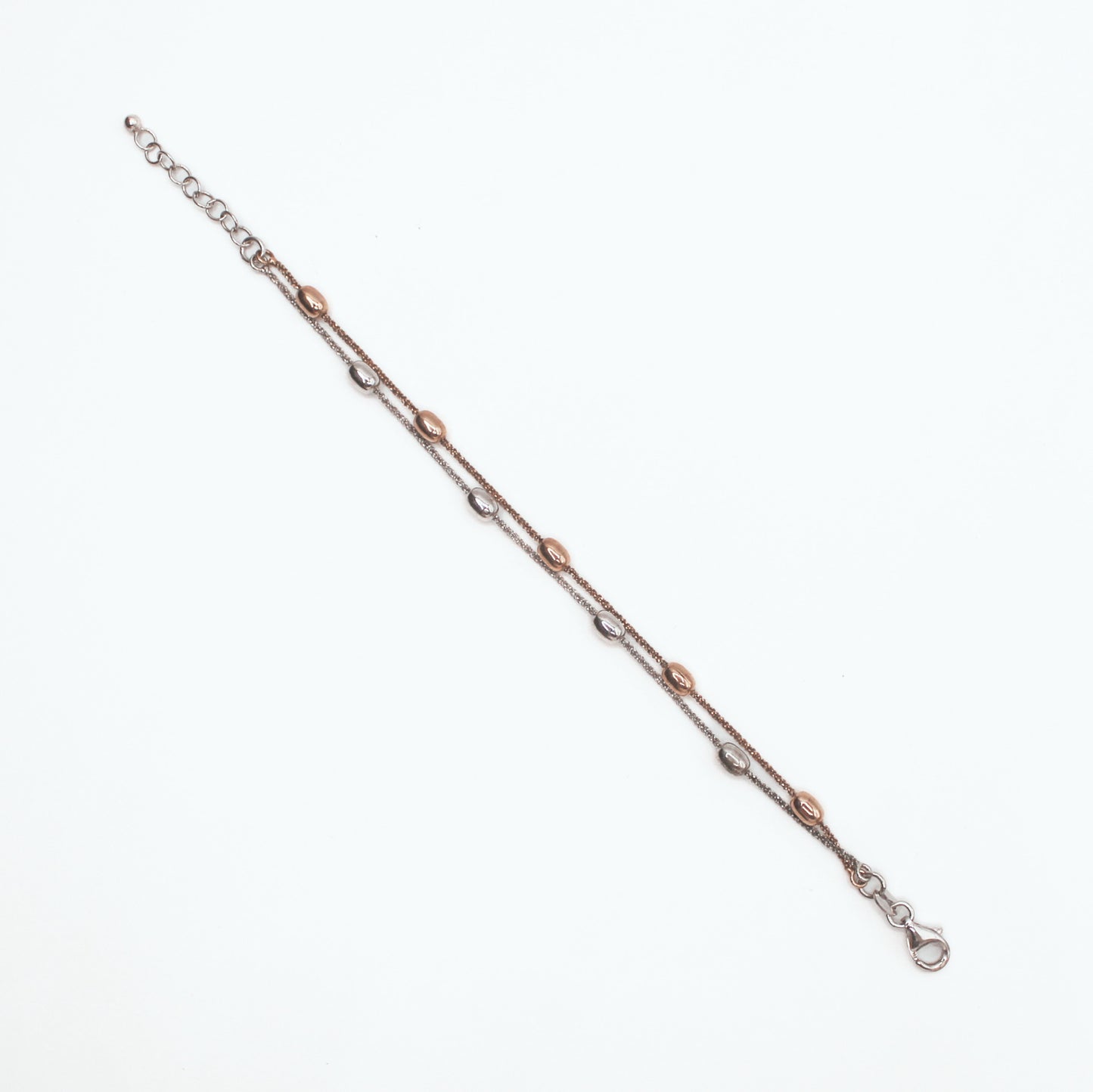 Bracelet en Argent et Argent rosé - Valenzi
