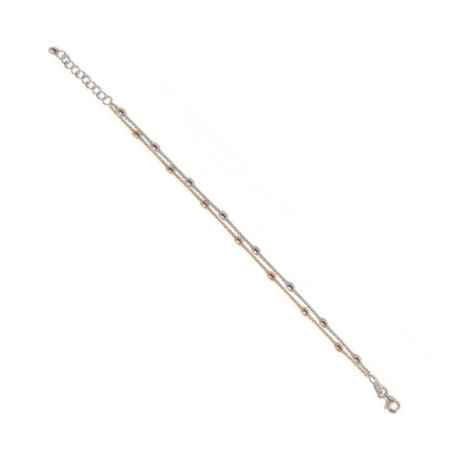Bracelet en Argent et Argent doré - Valenzi