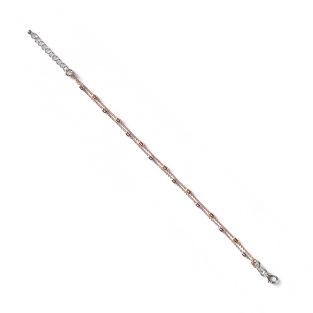 Bracelet en Argent et Argent rosé - Valenzi.