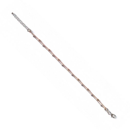Bracelet en Argent et Argent rosé - Valenzi.