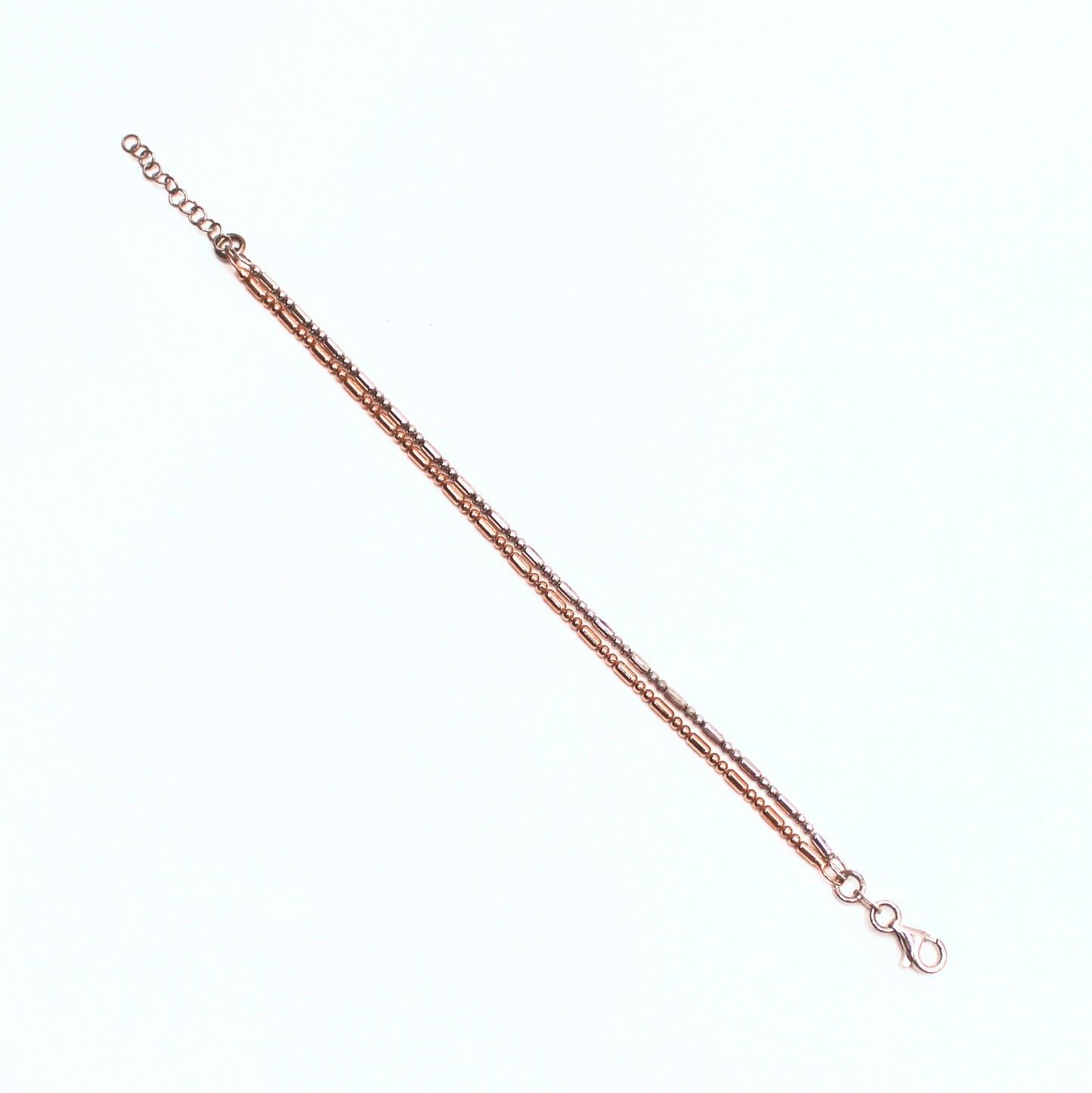 Bracelet en Argent et Argent rosé - Valenzi