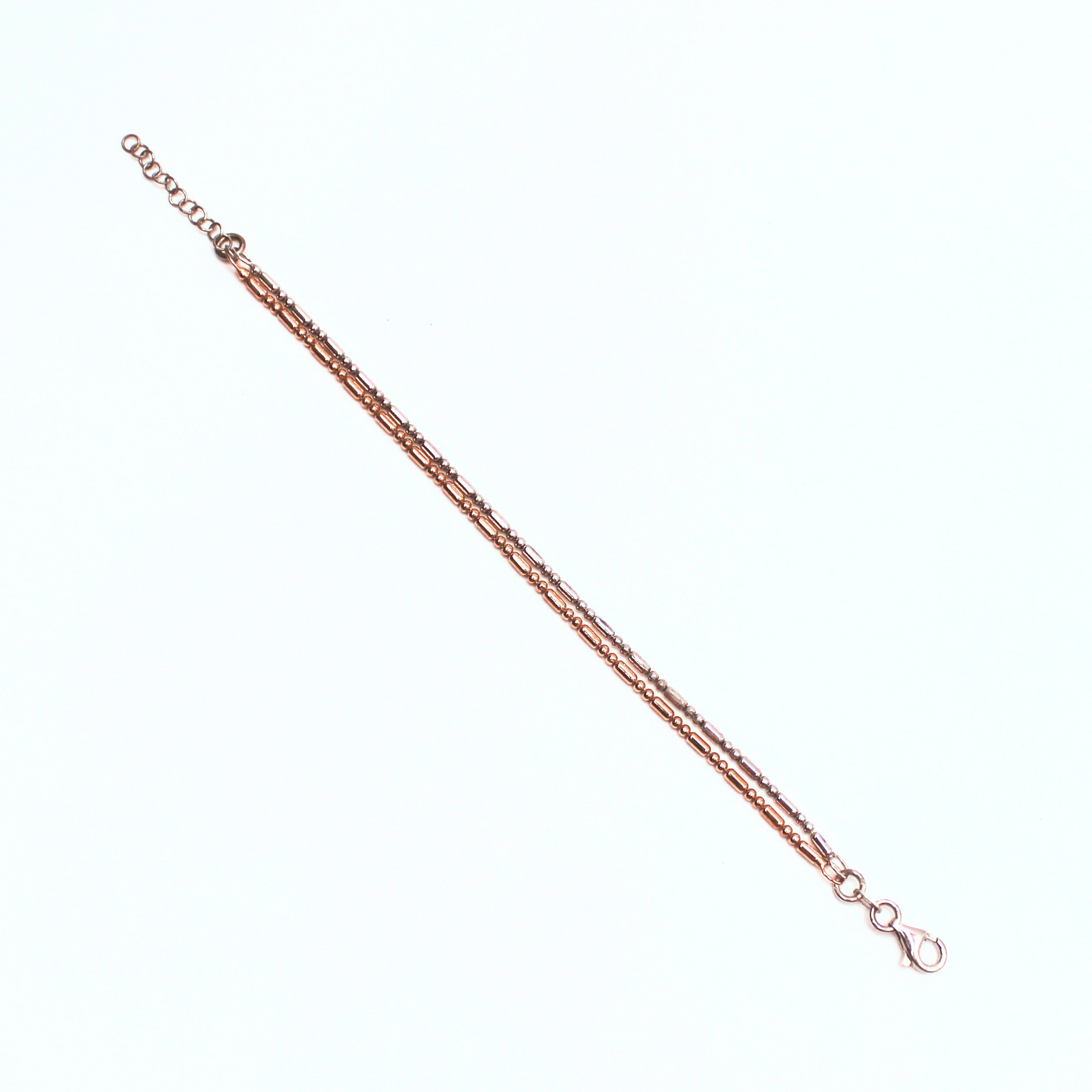 Bracelet en Argent et Argent rosé - Valenzi