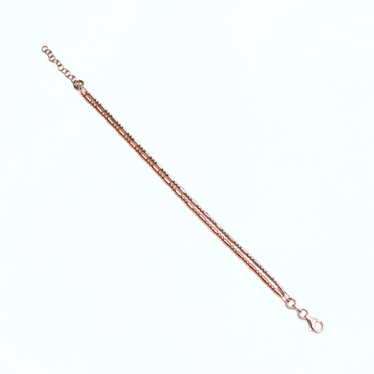 Bracelet en Argent et Argent rosé - Valenzi