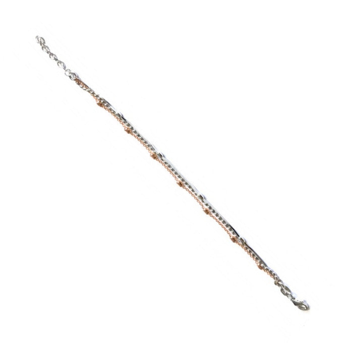 Bracelet en Argent et Argent rosé - Valenzi.