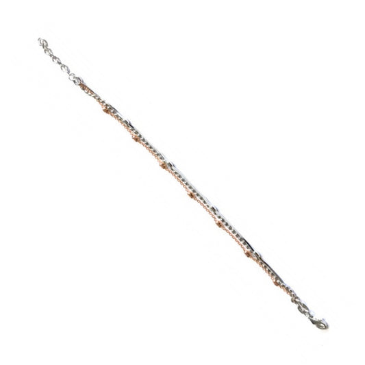 Bracelet en Argent et Argent rosé - Valenzi.