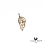 Pendentif corse avec un ange en argent