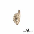 Pendentif corse avec tête du Christ en argent